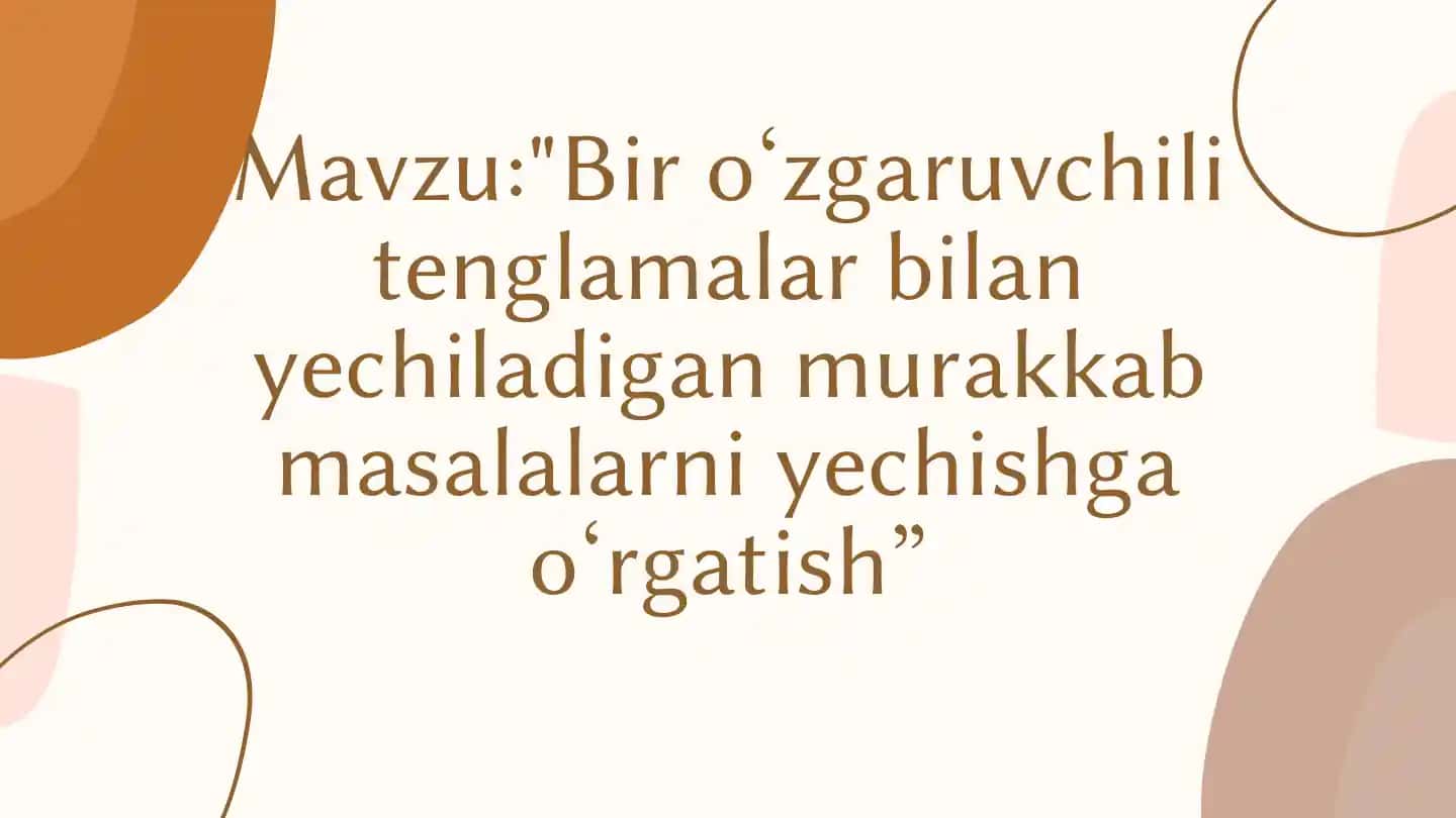 BOSHLANG‘ICH SINF O‘QUVCHILARINING NUTQINI O‘STIRISHGA OID MASHQ TURLARI