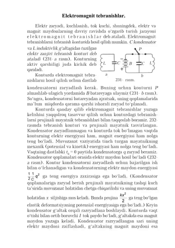 Elektromagnit tebranishlar