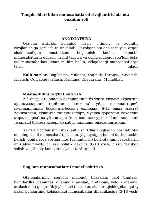 Kalit so'zlar