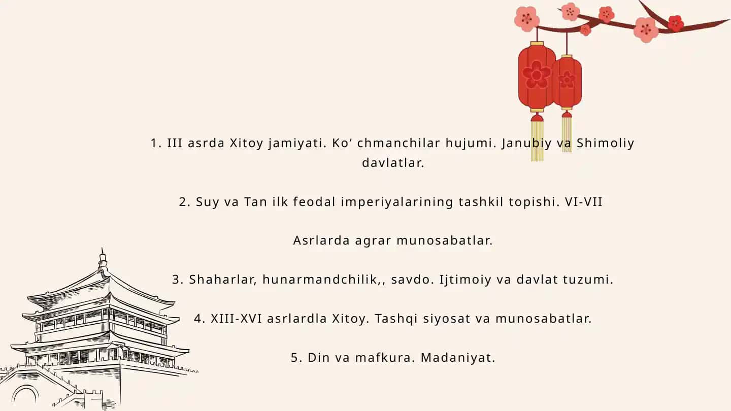 Xitoy jamiyati tarixi
