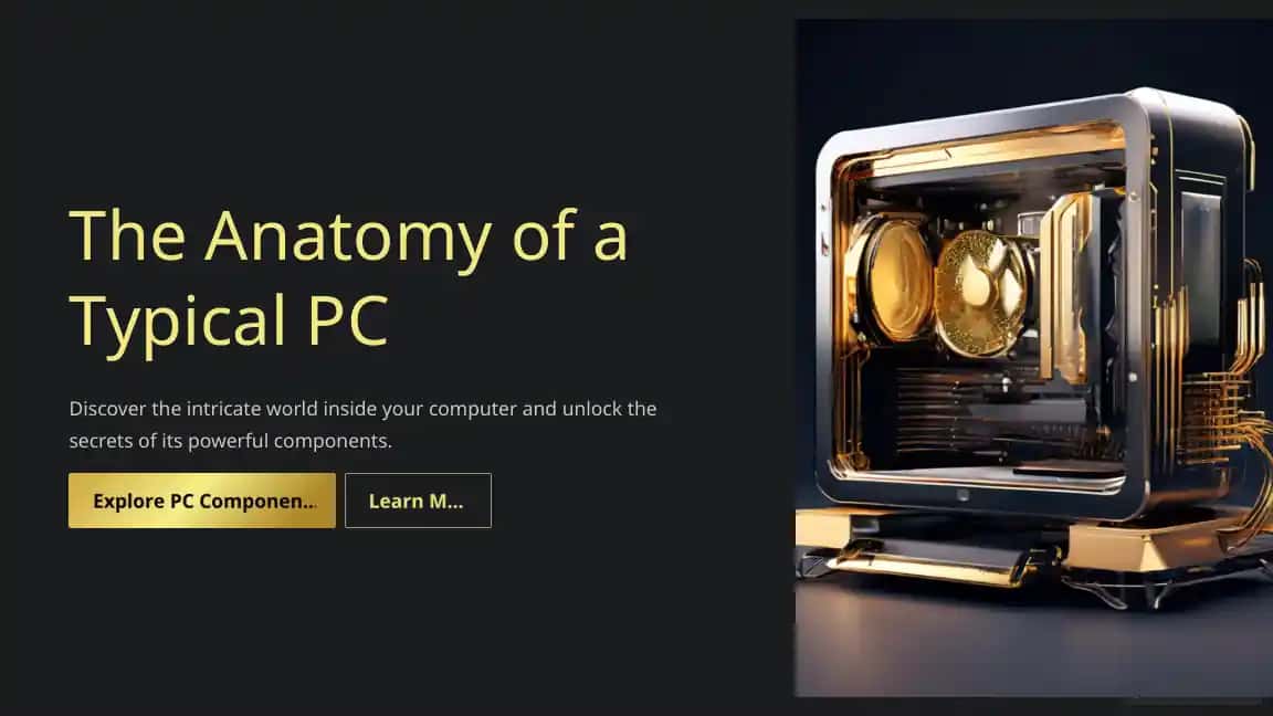 The Anatomy of a Typical PC
