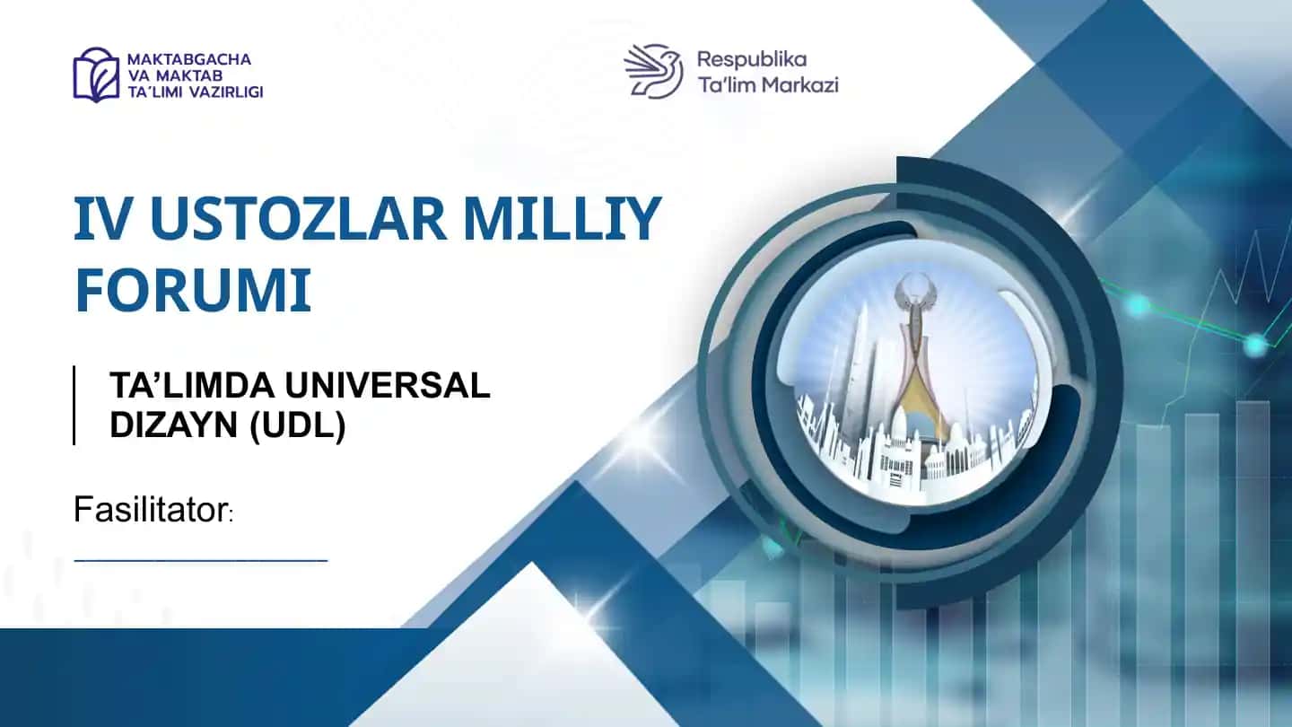 Ta’limda Universal Dizayn (UDL)