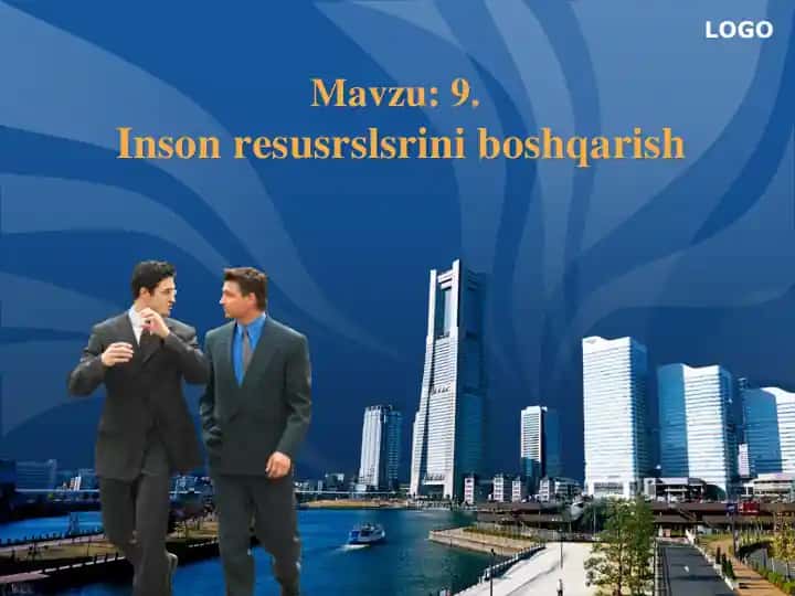 Inson resurslarini boshqarish
