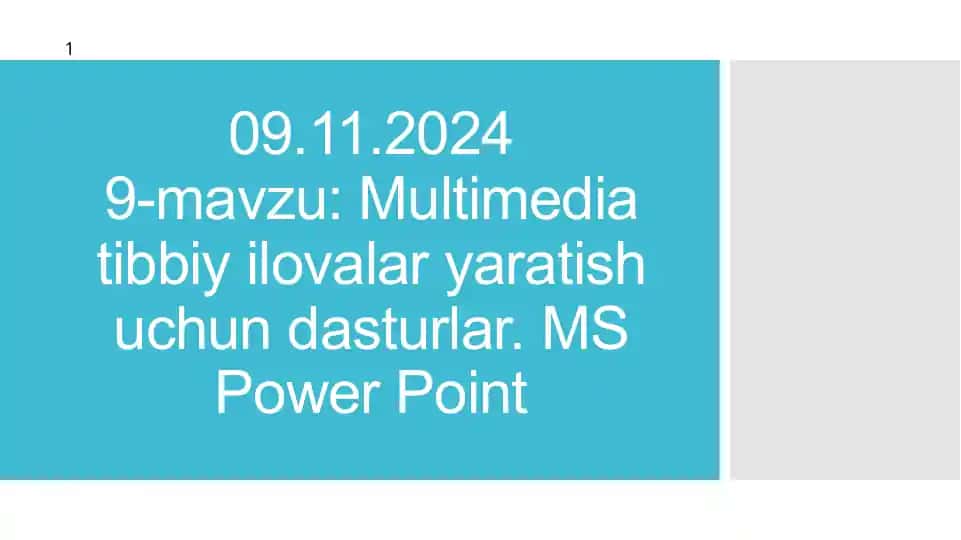 Microsoft PowerPoint