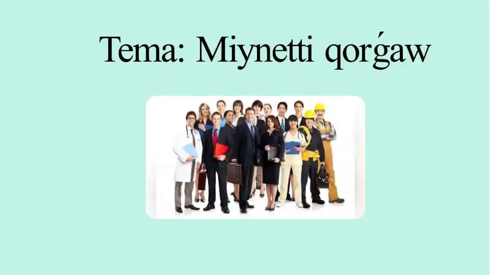 Miynetti qorǵaw