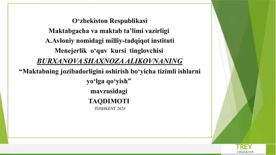 Maktabning jozibadorligini oshirish bo‘yicha tizimli ishlarni yo‘lga qo‘yish