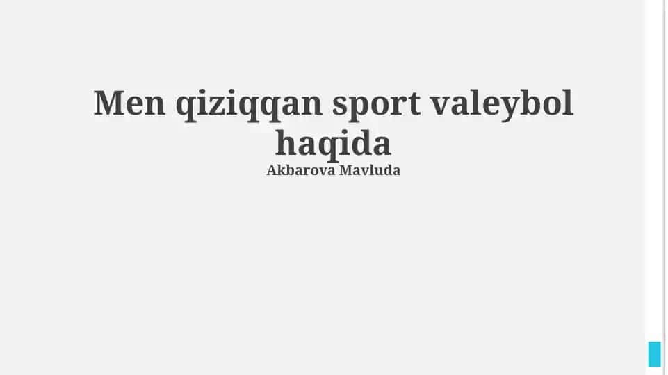 Volleyball