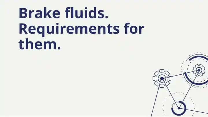 Brake fluids