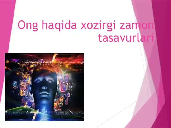 Ong Haqida Tushuncha