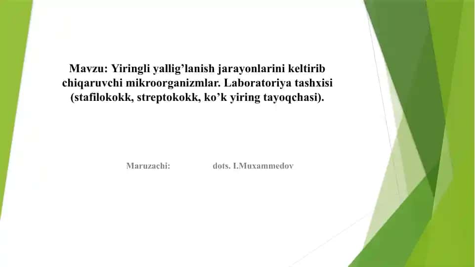 Tibbiymikrobiologiya