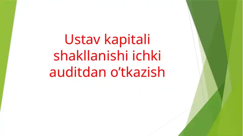 Ustav kapitali