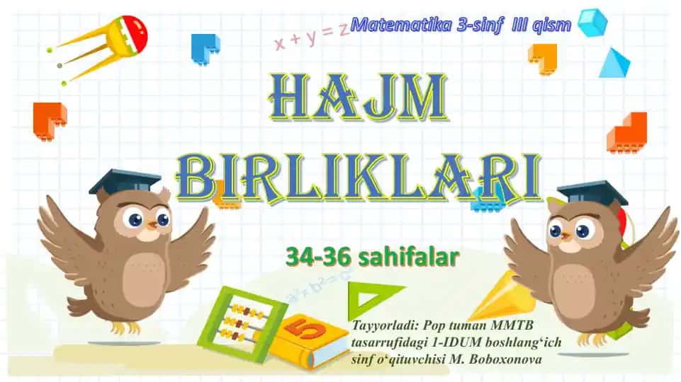 HAdM Tayyorladi: Pop tuman MMTB