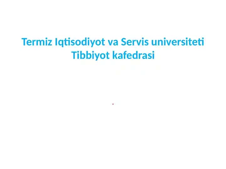 Zamonaviy Xirurgiyaning Rivojlanish Tarixi