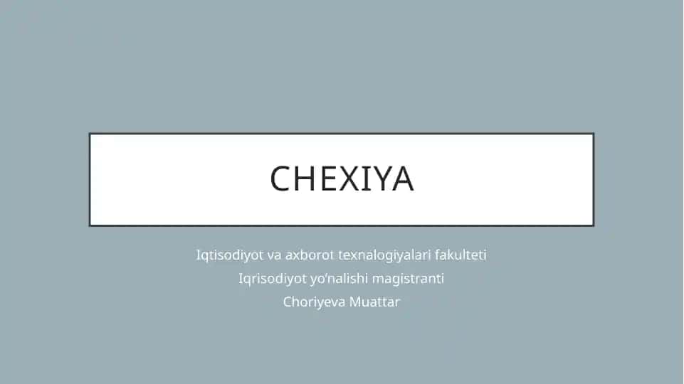 Chexiya