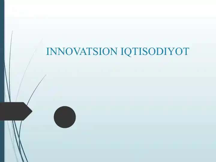 Innovatsion iqtisodiyot