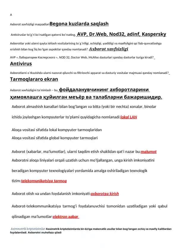 Antiviruslar
