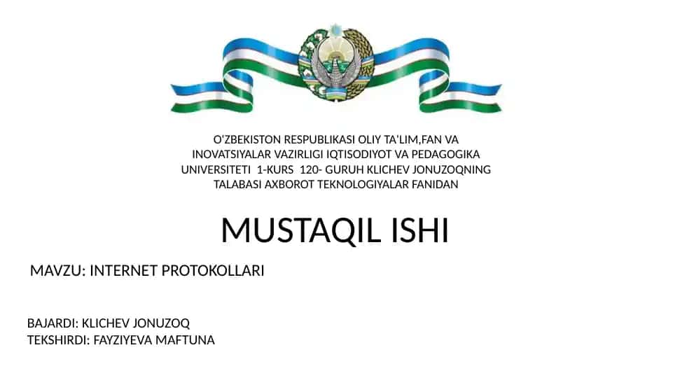 Internet Protokollari