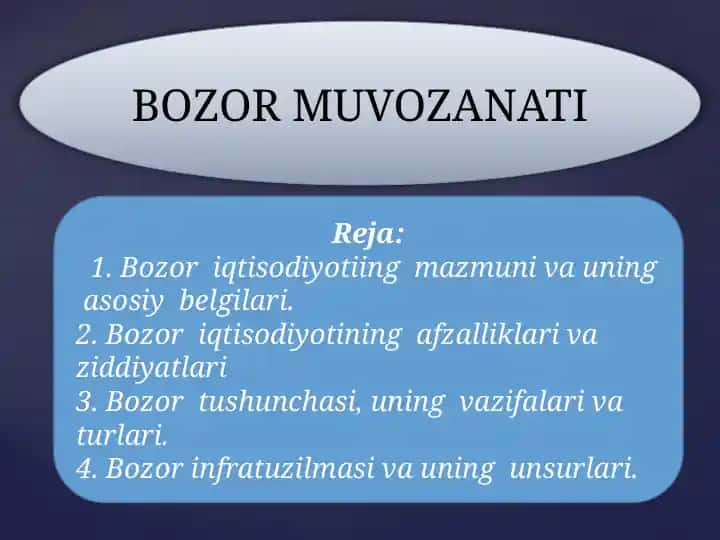 Bozor muvozanati