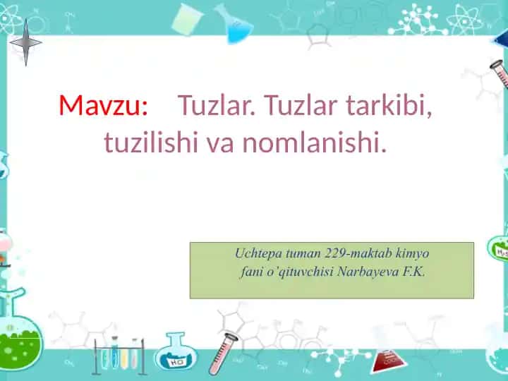 Tuzlar