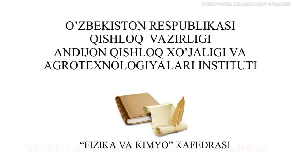 METALLAR KIMYOSI