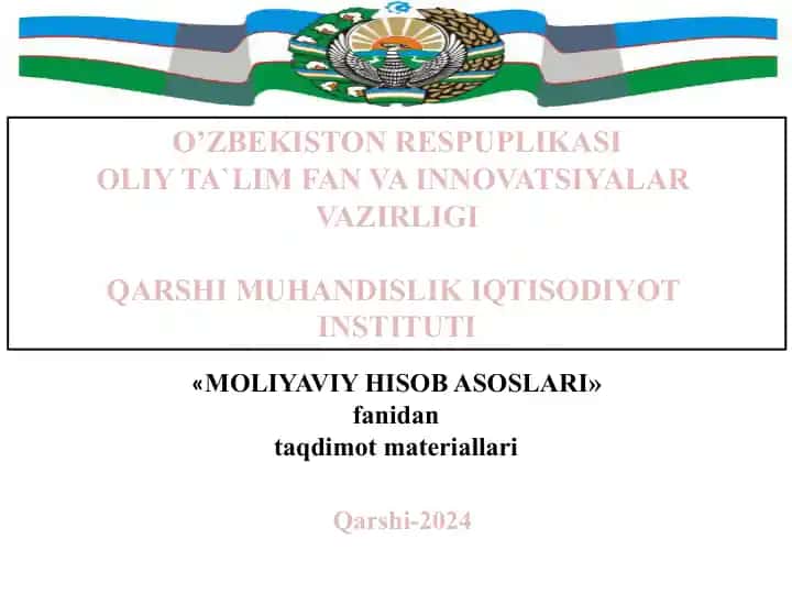 Moliyaviy hisobotlar