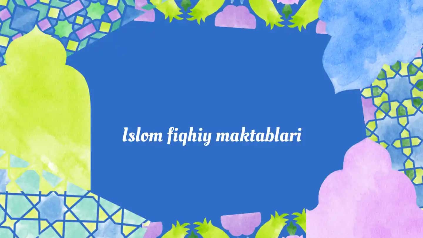Islom fiqhiy makablari