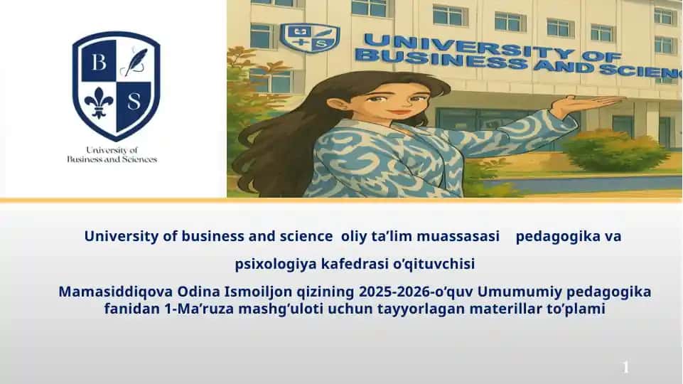 Kadrlar tayyorlash milliy dasturi va modeli