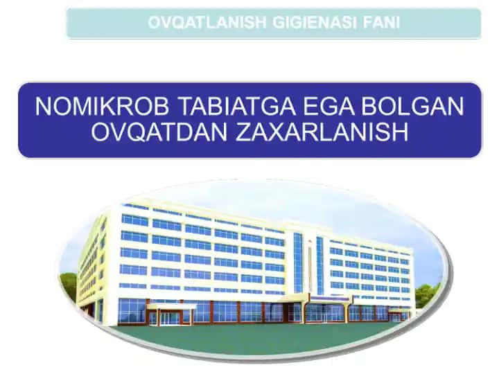 Ovqatdan zaxarlanish