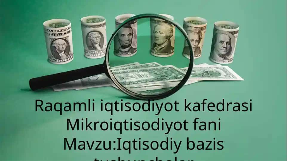 Mikroiqtisodiyot fani