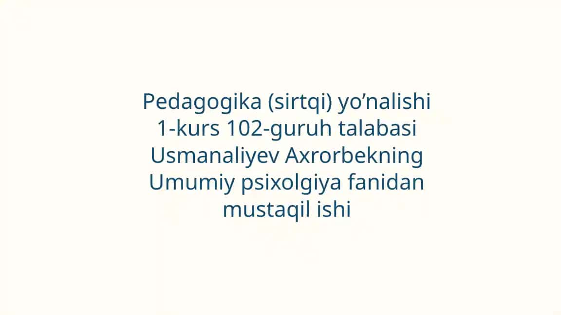 O'smirlik davri: jismoniy tarbiya va psixologiya
