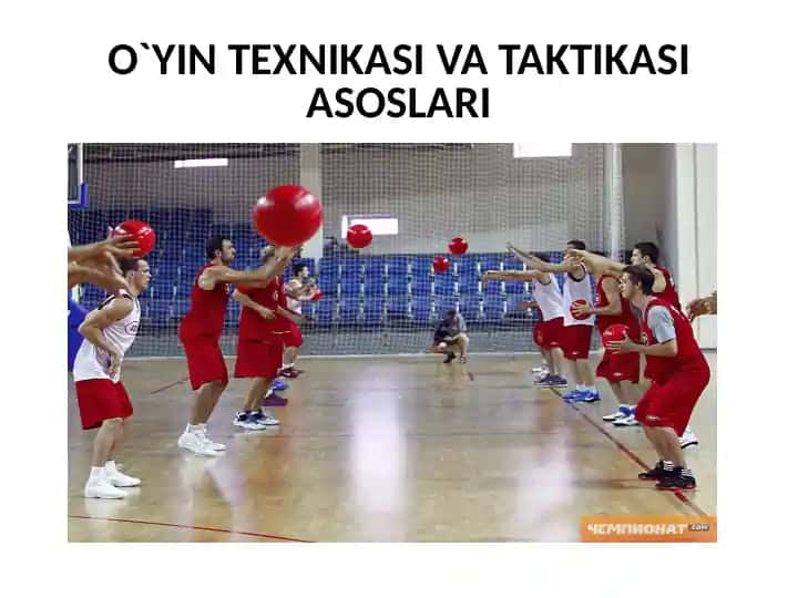 O`YIN TEХNIKASI VA TAKTIKASI ASOSLARI