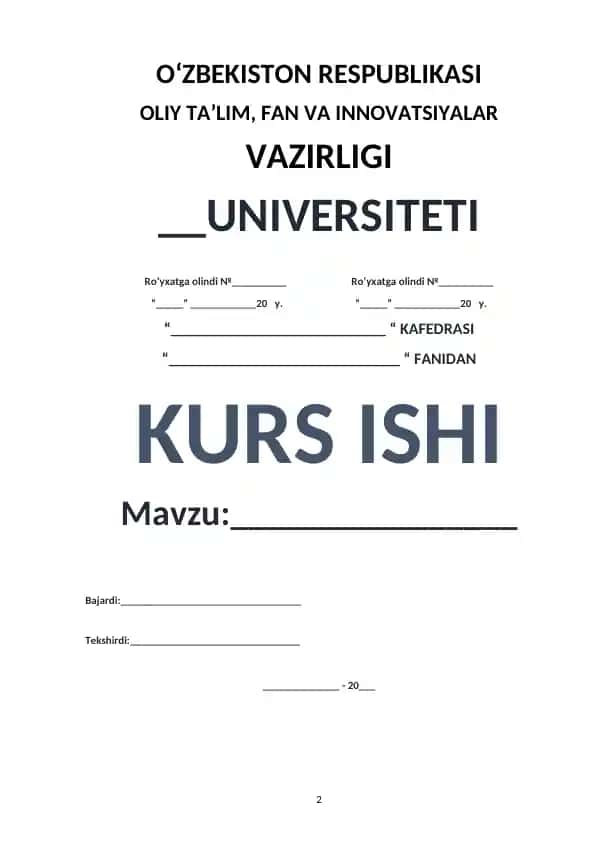 Xamirli taomlardan “Besh barmoq” tayyorlash texnologiyasi