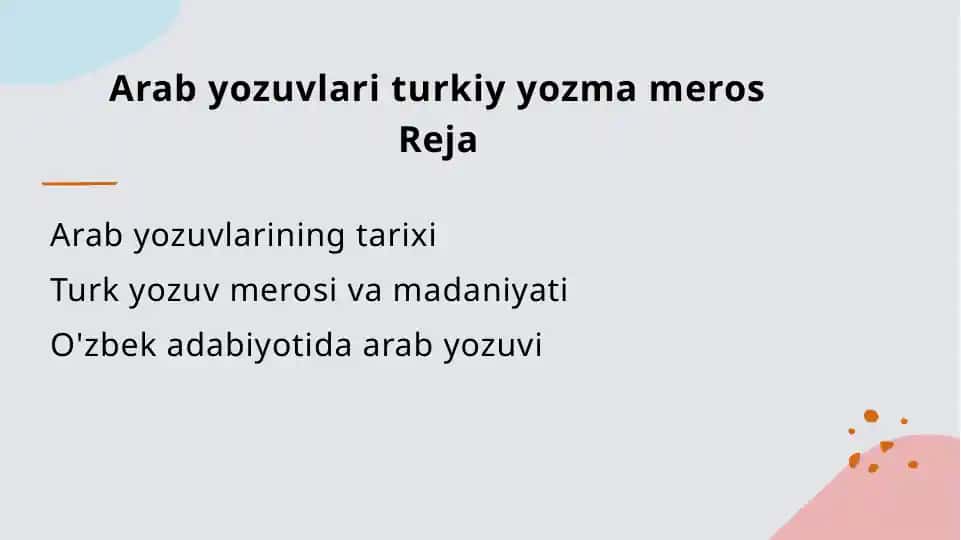 Arabyozuvlarining tarixi