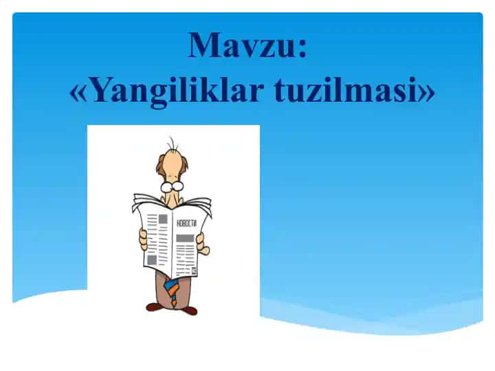 Yangiliklar tuzilmasi