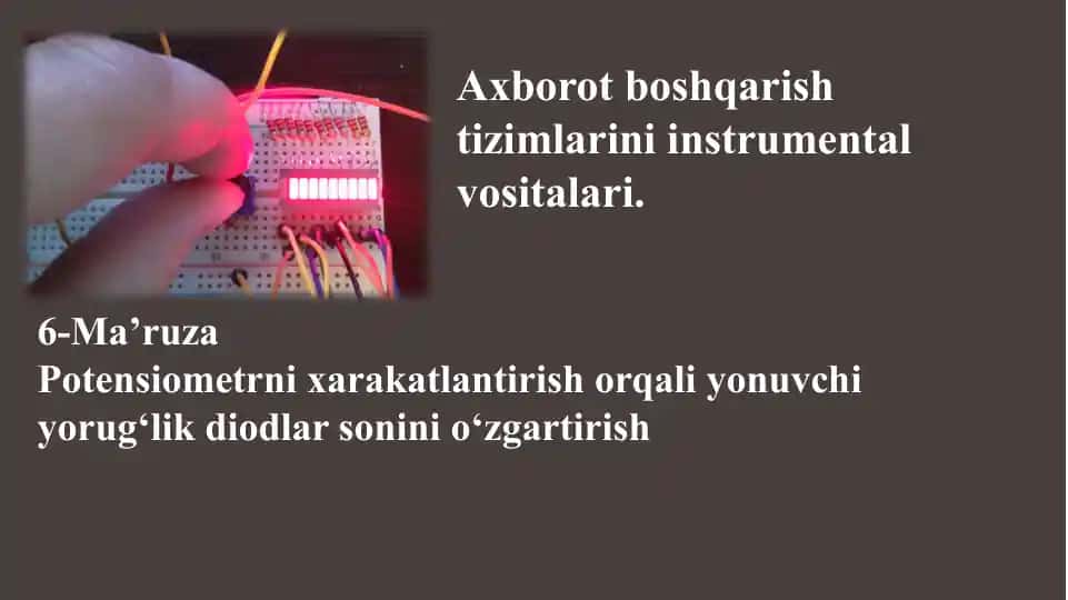 Yonuvchi Yorug'lik Diodlar Seti