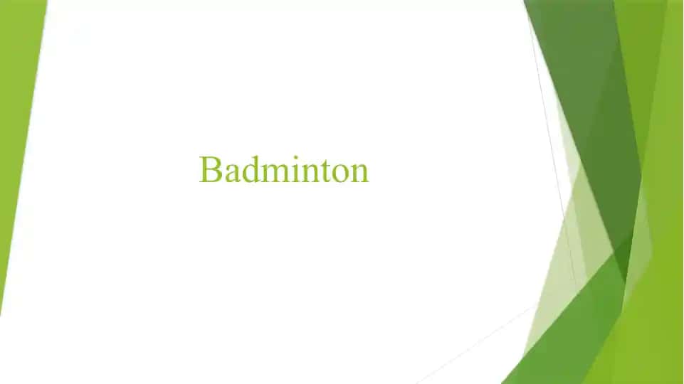 Badminton