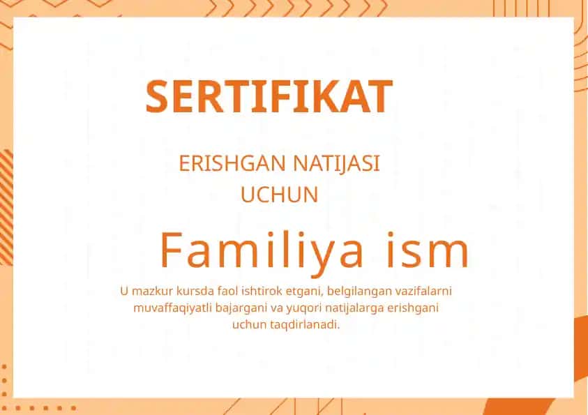 SERTIFIKAT