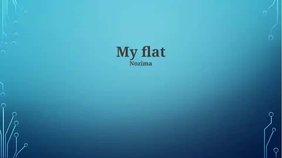 My flat