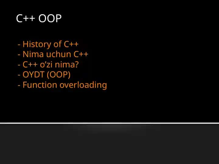 History of C++