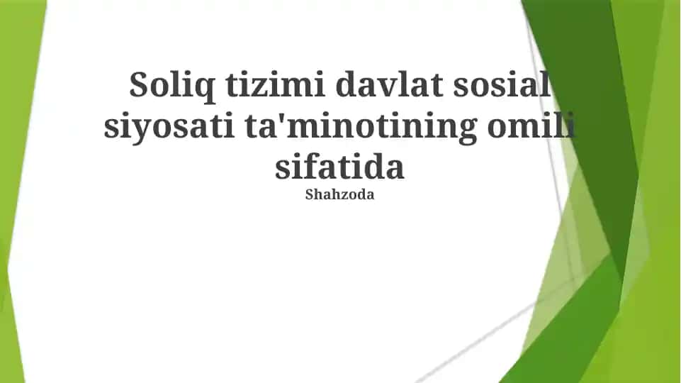 Ijtimoiy Ta'minot