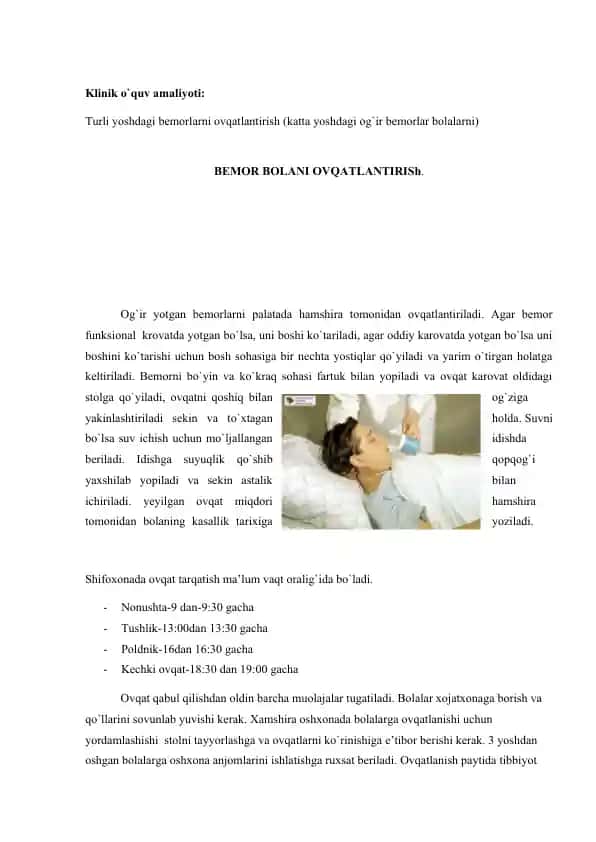 Klinik o'quv amaliyoti