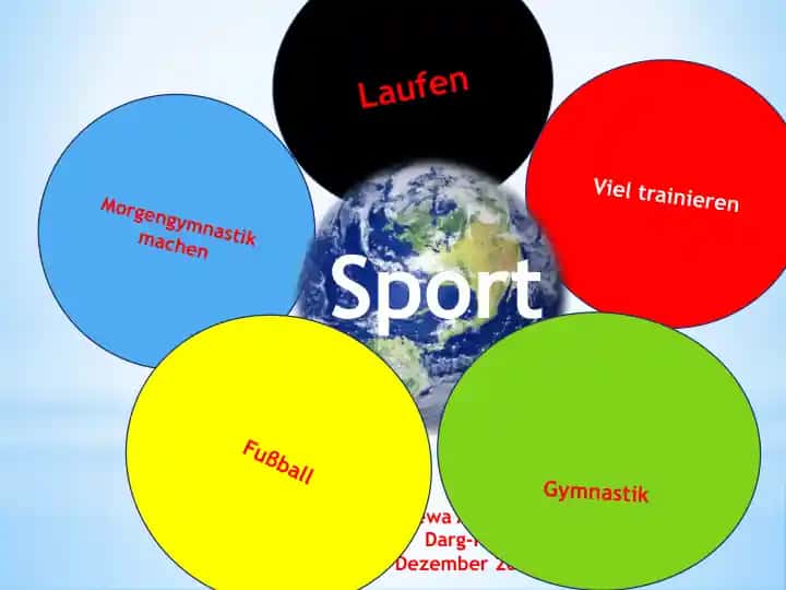 Sport in unserem Leben