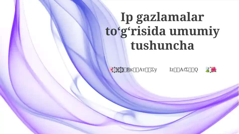 IP Skanerlar