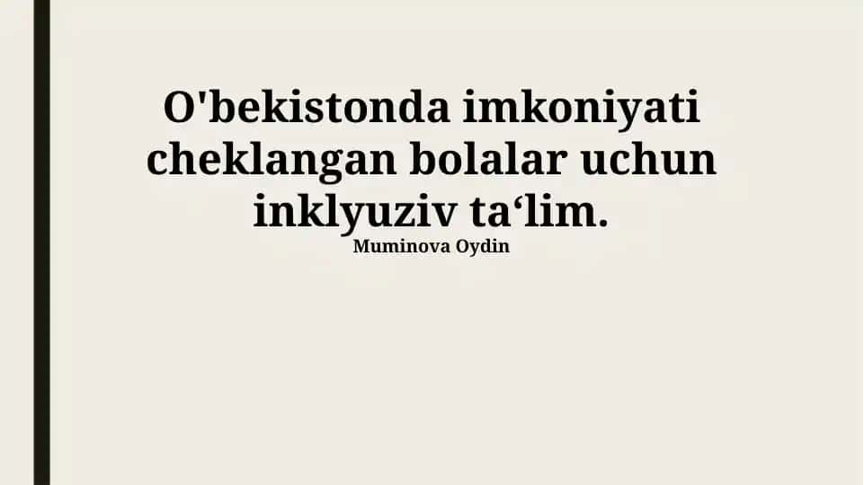 Inklyuziv ta‘lim