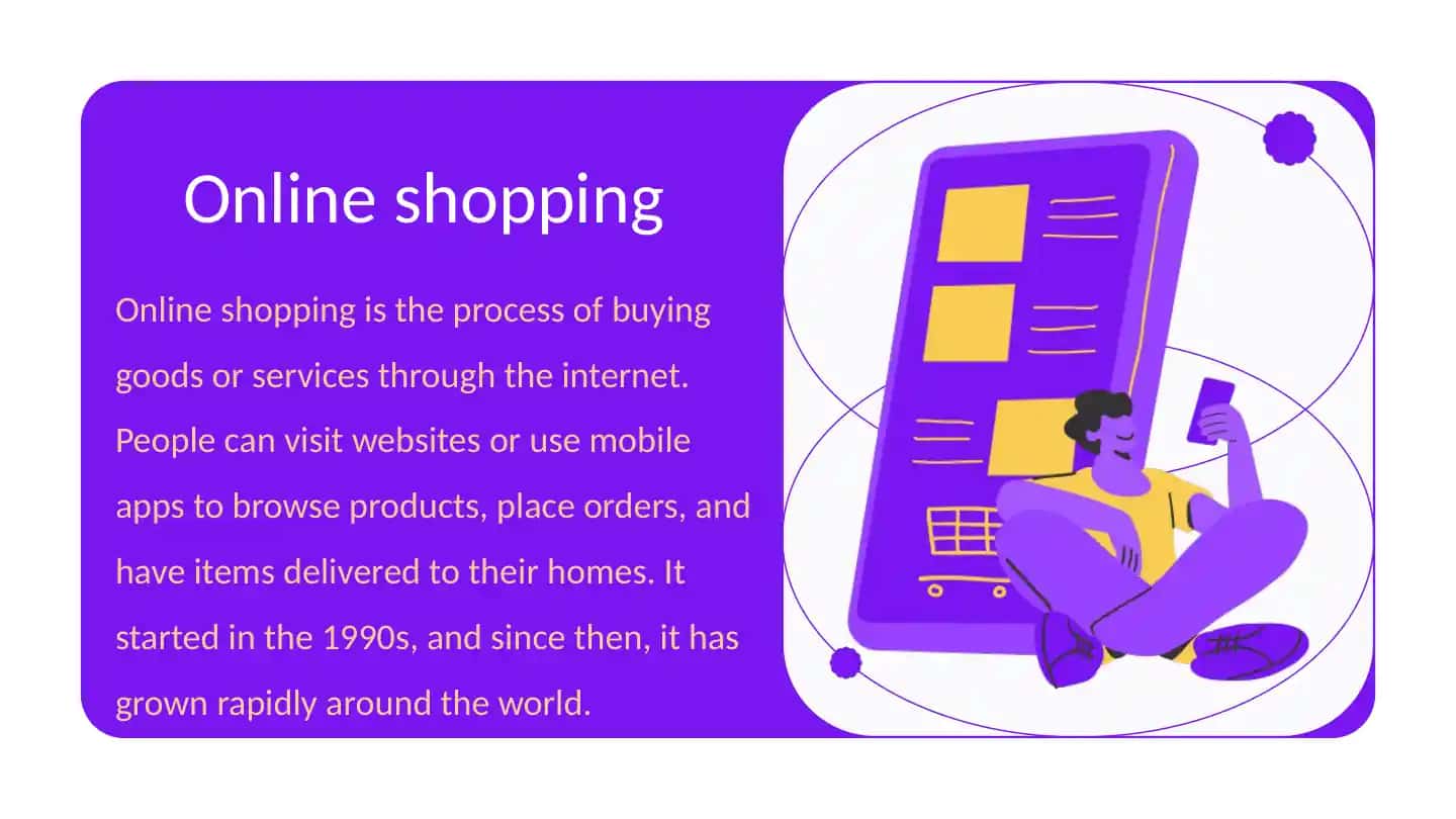 Online shopping