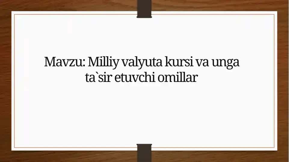 Valyuta mablag'lari