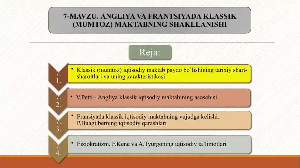 Iqtisodiy ta'limotlar tarixi: o’quv qo’llanma