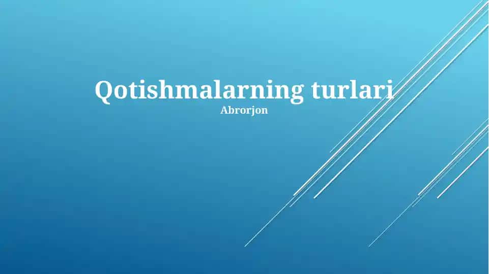 Parallel, oʻzgartirilgan va blok iqtiboslar haqida ma'lumotlar