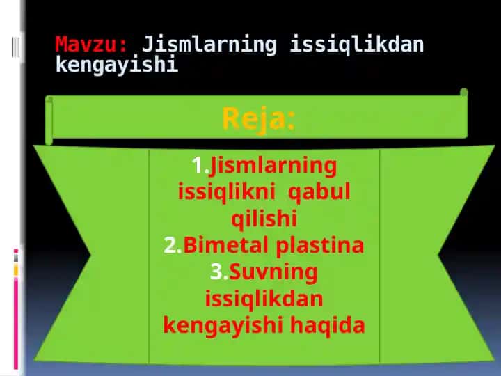 Jismlar isisi