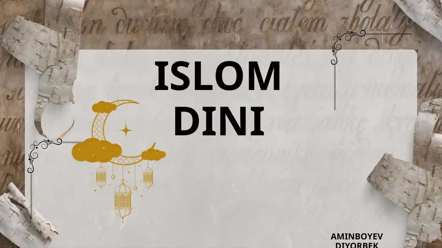 Islom Dini